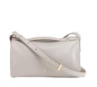 DUDU Borsa Bauletto a Tracolla da Donna in Pelle - Borsa Elegante, Grande e Spaziosa con Tracolla Regolabile per Ogni Occasione Perla