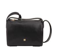 DUDU Borsa Bauletto a Tracolla da Donna in Pelle - Borsa Elegante, Piccola con Tracolla Regolabile per Ogni Occasione Black_nude