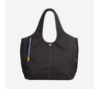 DUDU Borsa Donna a Mano a Tracolla Grande in Nylon e Pelle - Shopper Leggera con