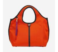 DUDU Borsa Donna a Mano a Tracolla Piccola in Nylon e Pelle - Shopper Leggera co