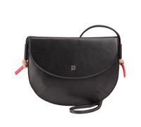 DUDU Borsa Donna a Tracolla con Patta in Vera Pelle, Piccola Borsetta a Spalla c