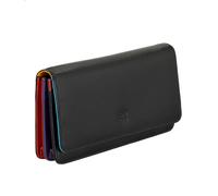 DuDu Portafoglio RFID in pelle 17,5 cm schwarz (534-1162-01)
