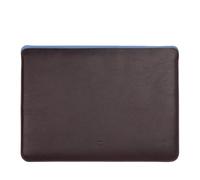 DUDU Custodia in Pelle per MacBook Air e MacBook Pro 13 14 15 pollici, Custodie di Protezione per PC Portatile Borsa, Cover Laptop Sleeve M1 M2 M3 Burgundy scuro