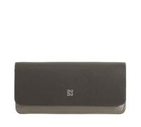 DUDU Custodia Porta Occhiali da Vista e Occhiali da Sole in Vera Pelle Morbida con Chiusura Magnetica, Astuccio Portaocchiali Colorato Coffee brown
