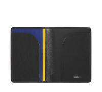 DUDU Custodia Porta Passaporto in Pelle da Viaggio con Protezione RFID e Porta Carte di Credito Nero