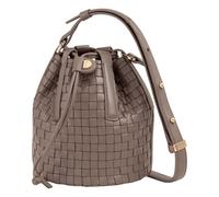 DuDu Filicudi Borsa a sacco Vera Pelle 14 cm marrone