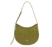 DuDu Hispani Borsa a spalla Vera Pelle 32 cm oliva