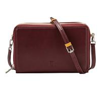 DUDU Borsa a Tracolla Donna Piccola in Pelle Doppia Cerniera Portafoglio Borsa a
