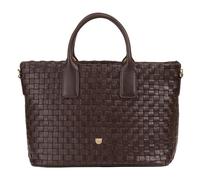 DuDu Jaqueline Borsa shopper Pelle 28 cm marrone