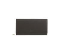 Dudubags Portafoglio DuDu in pelle 19 cm – RFID, portamonete con zip, 18 porta carte – Marrone