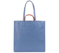 DuDu Madeleine Borsa shopper Pelle 40 cm blu