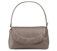 DuDu Melville Borsa a spalla Vera Pelle 31 cm grigio