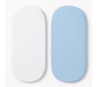 Dudu N Girlie culla spessa, in jersey, pezzi, colore: Bianco/Blu