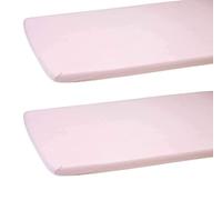 Dudu N Girlie mini in jersey di cotone lenzuolo con angoli per culla, 50 cm x 100 cm, pezzi, rosa