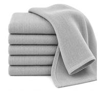 Dudu N Girlie mussola per bambini, 100% cotone, 70 cm x 70 cm, pezzi, colore: Blu/panna