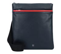 DuDu Panay Borsa a tracolla Vera Pelle 24 cm blu
