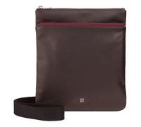 DuDu Panay Borsa a tracolla Vera Pelle 24 cm marrone