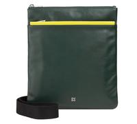 DuDu Panay Borsa a tracolla Vera Pelle 24 cm verde