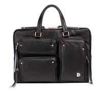 DuDu Pocket Valigetta Vera Pelle 36 cm Vano porta PC nero