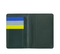 DUDU Porta passaporto pelle e carte di credito RFID multicolore Mangrove