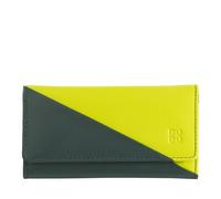 DUDU Portachiavi Classico in Vera Pelle Uomo Donna Multicolore a 6 Ganci