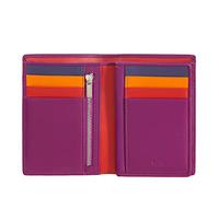 DuDu Portafoglio RFID in pelle 9,5 cm viola