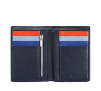 DuDu Portafoglio RFID in pelle 9,5 cm navy (534-4714-07)