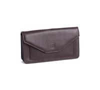DUDU Portafoglio donna Astuccio Busta Borsellino in pelle Burro con Portamonete