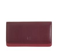 DUDU Portafoglio donna grande in pelle morbida multicolore RFID a bustina