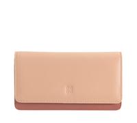 DUDU Portafoglio donna grande in pelle morbida multicolore RFID a bustina