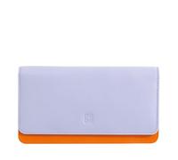 DUDU Portafoglio donna grande in pelle morbida multicolore RFID a bustina