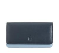 DUDU Portafoglio donna grande in pelle morbida multicolore RFID a bustina