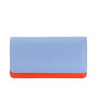 DUDU Portafoglio donna grande in pelle morbida multicolore RFID a bustina