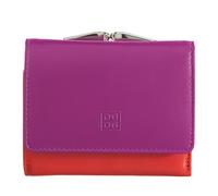 DUDU Portafoglio Donna Piccolo in Pelle RFID con Portamonete a Clic Clac Compatt