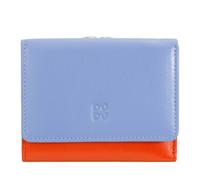 DUDU Portafoglio Donna Piccolo in Pelle RFID con Portamonete a Clic Clac Compatt