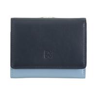 DUDU Portafoglio Donna Piccolo in Pelle RFID con Portamonete a Clic Clac Compatt
