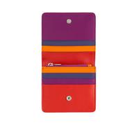 DUDU Portafoglio Donna Piccolo in Pelle Schermato RFID Colorato Ultra Compatto c