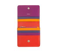 DUDU Portafoglio Donna Piccolo in Pelle Schermato RFID Colorato Ultra Compatto c