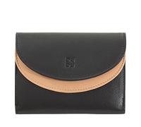 DuDu Portafoglio RFID in pelle 13 cm schwarz (534-5007-01)