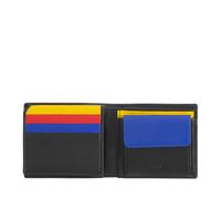 DuDu Portafoglio in pelle 10,5 cm schwarz (534-421-01)