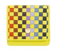 DUDU Portafoglio Piccolo Donna Pelle Intrecciata - Elegante e Compatto con Scomparti per Carte, Tessere, Banconote e Monete - Design Raffinato Multicolore2