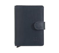 DUDU Portafoglio Portacarte Uomo in Pelle Protezione RFID, Piccolo Miniwallet co