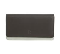 DuDu Portafoglio RFID in pelle 17,5 cm marrone