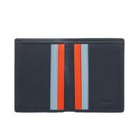 DUDU Portafoglio Uomo in Pelle, Portafoglio Uomo Slim con Porta Carte di Credito, Porta Banconote Contanti, Piccolo e Compatto, con Protezione RFID Navy