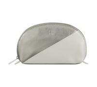 DuDu Segovia Borsa per cosmetici in pelle 16 cm silber (TAS008524)