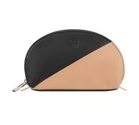 DuDu Segovia Borsa per cosmetici in pelle 16 cm schwarz rose (534-5036-01)