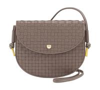 DuDu Skye Borsa a tracolla Vera Pelle 21 cm grigio