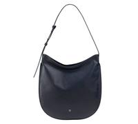 DUDU Borsa a Spalla Donna in Pelle Morbida, Borsa Hobo con Cerniera, Borsa Tracolla Grande Capiente Regolabile Colorata Navy