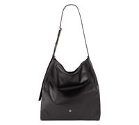 DuDu Up Borsa a spalla Vera Pelle 32 cm nero