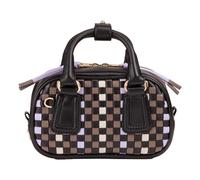 DuDu Woven Borsetta Vera Pelle 20.5 cm marrone